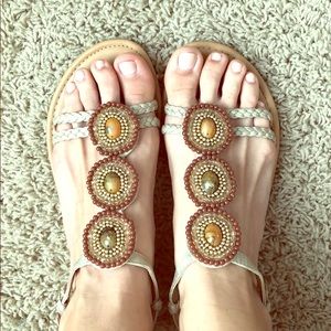 Maurice’s brand flat sandals